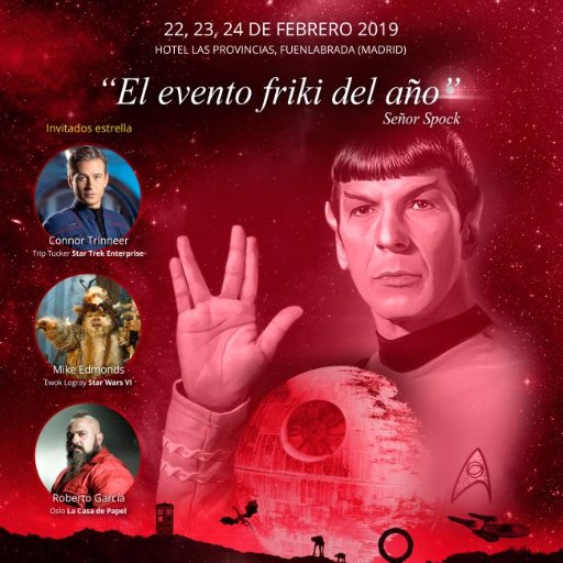 Spanish science-fiction convention. Convención de aficionados a la ciencia ficción. 16 al 18 de Febrero de 2024, Madrid +info en https://t.co/Cp4nRyUb7U