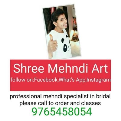 professional mehndi specialist in bridal