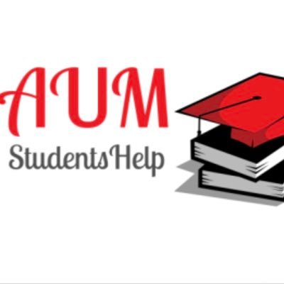 #AUM Alumni | اكاونت متخصص في عمل البروجكتات و مساعدة الطلبة
AUM, ACM