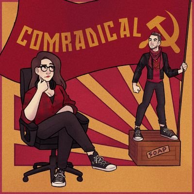 Comradical is an educational comedy podcast about Socialism and you. Hosted by @Haystews and @MLNJGANGGANG. An @lunarlighthq production Art by @Ross_Gerson.