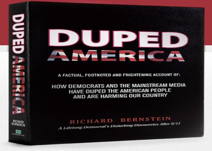 A factual, footnoted and frightening account of: 
How Democrats and the mainstream media have duped the American people and are harming our country.