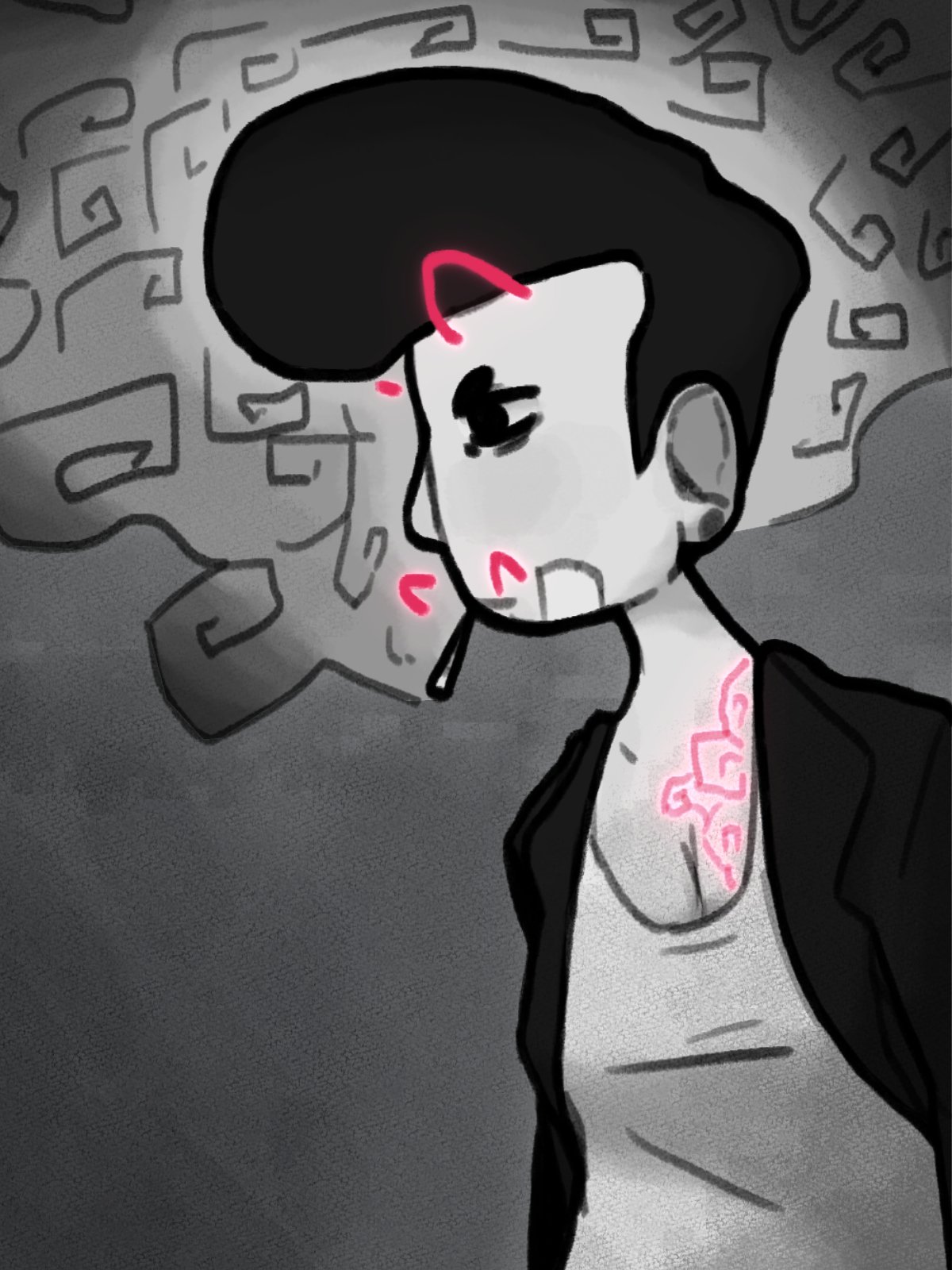 SLooung's profile picture. Homestuck fantroll rp! Sherque Looung is a fantroll based on yakuza and the oni! Canrist I Lime blood I Prospit I Time I Other accounts: @waywardvagabon1