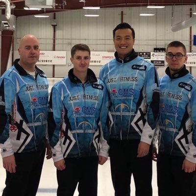 NWT Curling team @jknwt (jamie) @cschille (chris) @ntplummer (brad) @robertborden (rob)