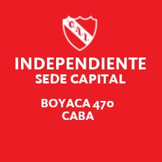 Club Atlético Independiente- Sede Capital - Buenos Aires