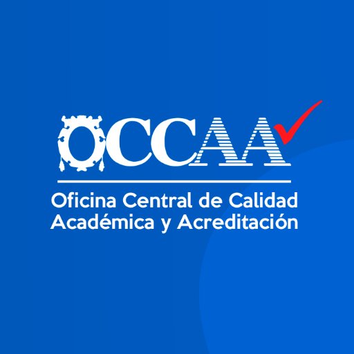 Twitter oficial de la Oficina Central de Calidad Académica y Acreditación de la Universidad Nacional Mayor de San Marcos @UNMSM_. #SomosCalidadSanMarcos