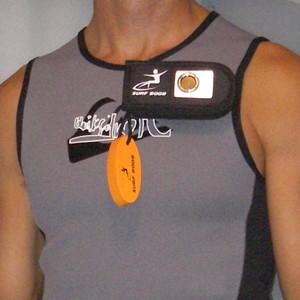 Chest mounts your waterproof camera to your wetsuit, ski jacket, pack pack or life jacket for action sports