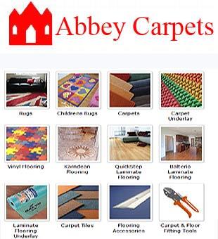 Abbey Carpets suppliers of Discount Carpets, Vinyl Flooring, Childrens Rugs, Carpet Underlay and much more. Check out our website to see what you can save !