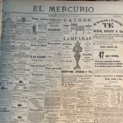 A 140 años de la Guerra del Pacífico, aquí verás las informaciones que se publicaron día a día. Autor @gserranodelpozo