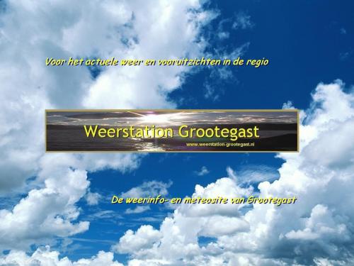 Weerstation Grootegast. De Weerinfo-en Meteosite van Grootegast. Boltek onweer en bliksemdetectie voor Noord Nederland. Dataleverancier van  KNMI-WOW.