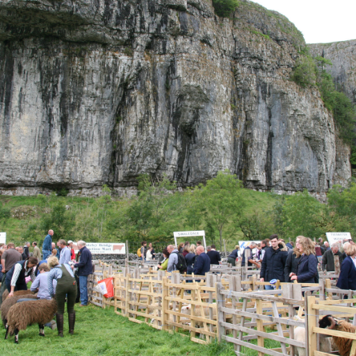 Kilnsey Show is Upper Wharfedale's Yorkshire Dales' foremost annual agricultural show. Between Kettlewell and Grassington near Skipton. Tues 29th August 2023.
