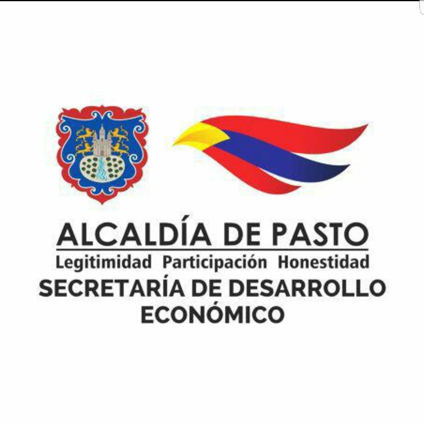 Cuenta oficial de la Secretaría de Desarrollo Económico y Competitividad de Pasto, con sus Subsecretarías de Fomento y Turismo; Alcaldia Municipal de Pasto