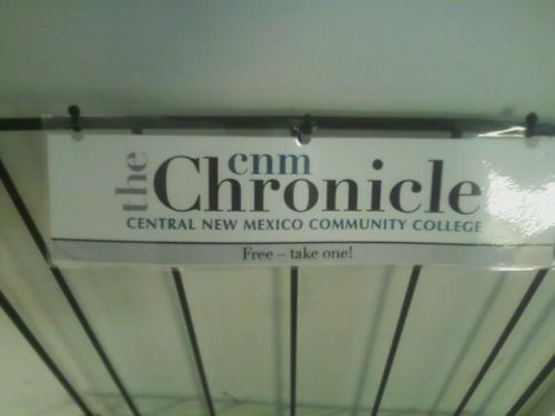 CNMChronicle's profile picture. We are the Central New Mexico Community College  student newspaper.