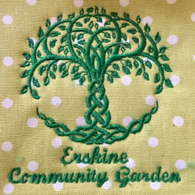 we're creating a garden in the town of Erskine. All welcome to help make this happen; join us on our regular litter picks. 14 yrs of helping clean up Erskine!