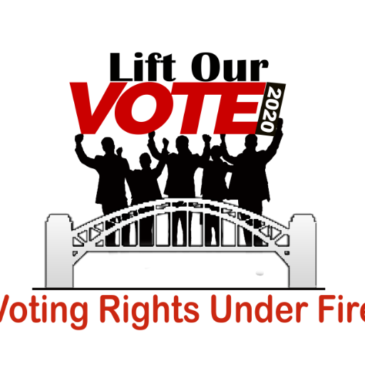 LiftOurVote's profile picture. Let's stop the erosion of #VoterRights, #EndVoterSuppression, and #RestoreDemocracy! You can help when you join us #LiftOurVote! #LiftOurVote2020 #Selma54