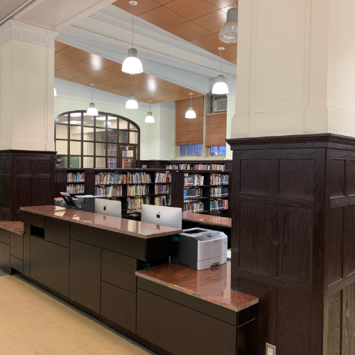 School Library Media Center in Manhattan's Gramercy/Union Square in New York City. Serving six public high schools in the historic Washington Irving Campus.