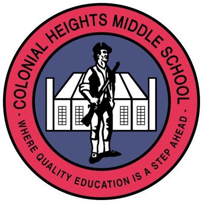 Colonial Heights Middle School is a public middle school in Colonial Heights, Virginia, serving grades 6 -8 and about 630 students.