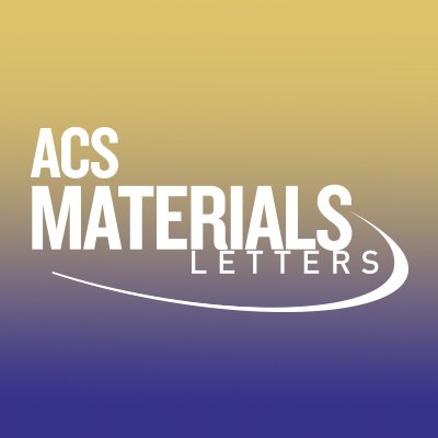 Ulejlighed fuldstændig Afdeling ACS Materials Letters (@ACSMatLett) / Twitter