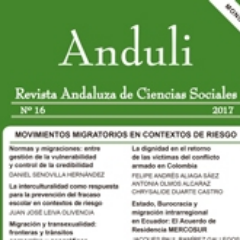 ANDULI, #revista #científica en #cienciassociales, edita @unisevilla , #sociologia #miscelánea #interdisciplinar #peerreview