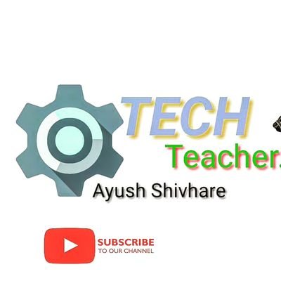 TECHTea89787071's profile picture. hello friends this twitter handle belongs to the youtube chanel the 'TECH Teacher'
friends plz subscribe my chanel.