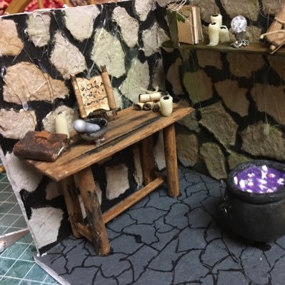 Jazzietrsrtrove's profile picture. Trying to perfect making miniatures for a few years now! Not sure it’s working lol.  I am a lover and maker of all things mini!   Also home of the pixie dust!