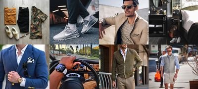 A twitter account to post different men fashion