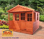 Atlas Sheds have been producing high quality timber garden sheds for over 25 years. We use only timber from sustainable forests.