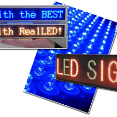 RealLED3's profile picture. There is no doubt that RealLed LED signs are the most eye-catchy and can serve many purposes for your business! They can be displayed inside our outdoor!