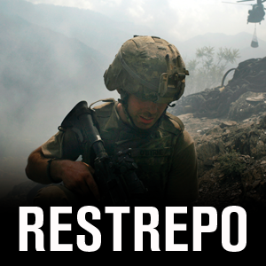 RESTREPO chronicles the deployment of a platoon of US soldiers at one of the most dangerous outposts in Afghanistan. Available now on DVD / Blu-Ray / iTunes.