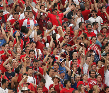 Soccer Fans from around the world - JOIN THE CHANT!