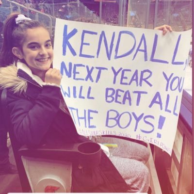 JessicaDannema1's profile picture. “Girl with Kendall Coyne sign”