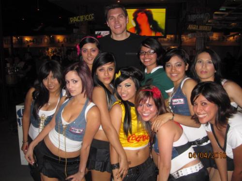 sports bar & cantina all the sports are show here boxing & ufc and specially soccers