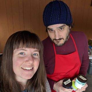 We're David & Jennie! We make nature-inspired artwork and gifts in Bloomington, IN. When we aren't working, you'll find us gardening, hiking, & enjoying nature.