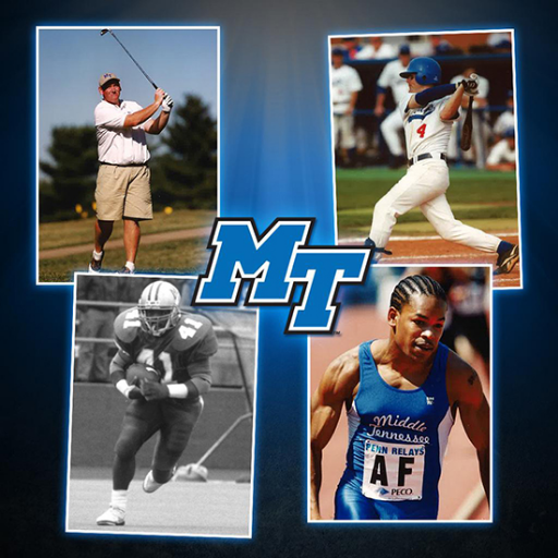 Housed in the Rose and Emmitt Kennon Sports Hall of Fame Building, celebrating MTSU's sports history since 1975.

Insta: blueraiderhof
FB: @blueraiderhof