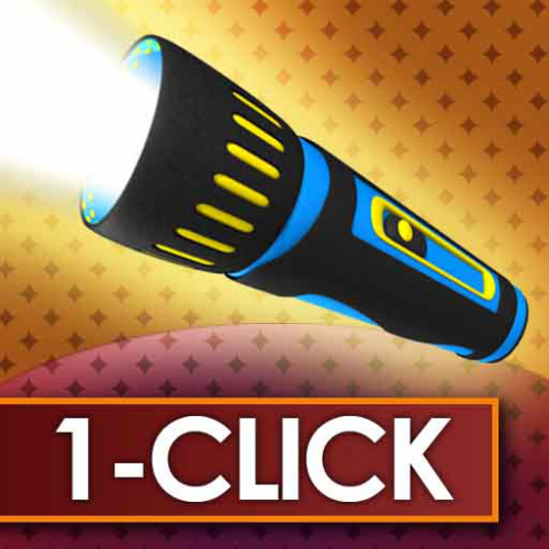 1-Click flashLight is the fastest way to turn-on your iPhone LED flashLight.