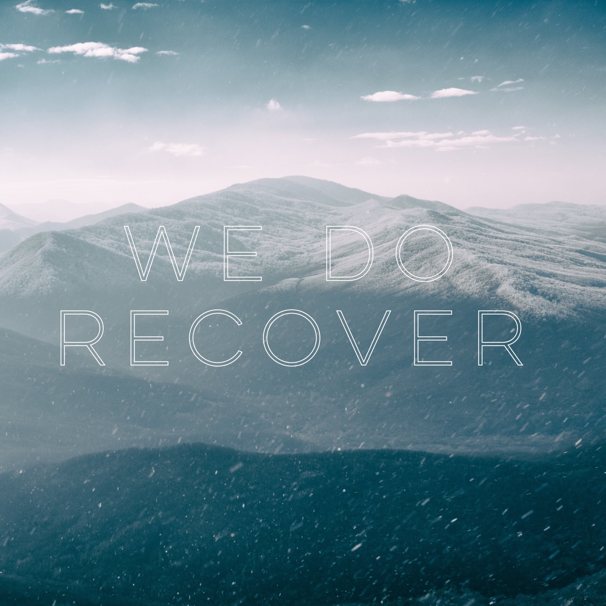 The lie is dead... we do recover. #getinthesolution