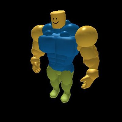 robloxytfanart on X: Buff noob @Roblox  / X