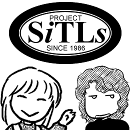 創作同人サークル SiTLs です。年４回の東京開催の COMITIA に参加しています。発行物は主に日常４コマ、旅行記、洋画・海外ドラマ関連。 COMITIA当日の会場BGM選曲担当。80年代POPS好きのメタル者。片方は馬骨で寨民。