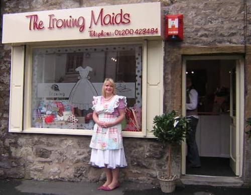 Hi I'm Charlotte the owner of The Ironing Maids in Clitheroe. 120 Lowergate, open Mon-Sat 9-5 for Ironing Please call 01200 423484 for further info.