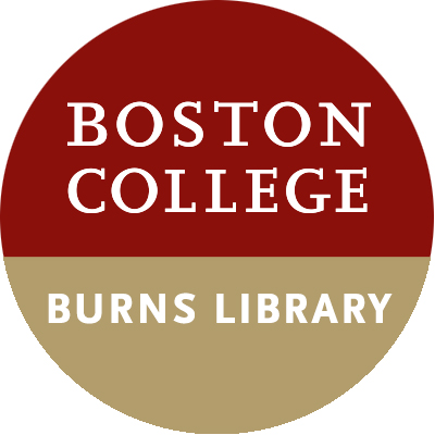 Boston College Archives, Manuscripts and Rare Books. Irish studies, Jesuitica, British Catholic authors, Boston history, and more