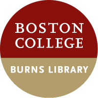 Burns Library, Boston College(@burnslibrary) 's Twitter Profile Photo