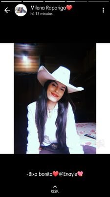 EnayleAzevedo17's profile picture. Uma Paixão: Amo Dançar 👢🍃❤
Carrego no peito o amor pelos modão de viola🐎👢🍃❤