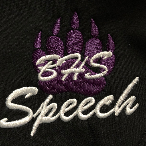 Welcome to the official BHS Speech Team Twitter!  Follow for updates on competitions, results, and events!