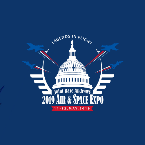 The 2019 Joint Base Andrews Air & Space Expo featuring the U.S. Air Force Thunderbirds and the U.S. Navy Blue Angels is scheduled for May 10-12, 2019.