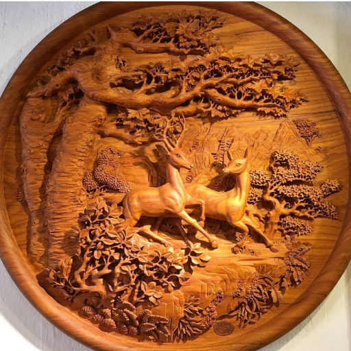 AulacW's profile picture. Wood carving in Vietnam
Tranh gỗ , tượng gỗ nghệ thuật
