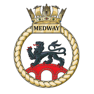 Forward Together! We are HMS Medway - working hard to protect our Nation’s interests in the #Caribbean. 🇬🇧 🏝@RoyalNavy