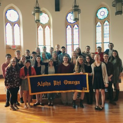 The Zeta Rho chapter of Alpha Phi Omega at Wittenberg University!