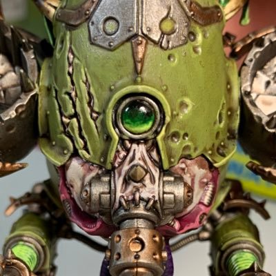 Gamer, painter, comic lover. I work 3rd shift and post mainly pics of my nocturnal miniature painting. #deathguard #nurgle #paintingwarhammer #warmongers