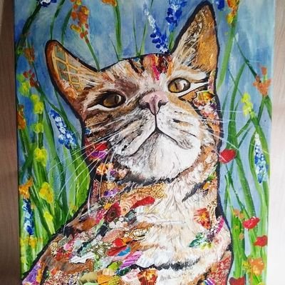 JEMBespokeArt's profile picture. Unique, colourful mixed-media art and pawtraits 🐾. Manchester artist 🐝🦋🎨💛