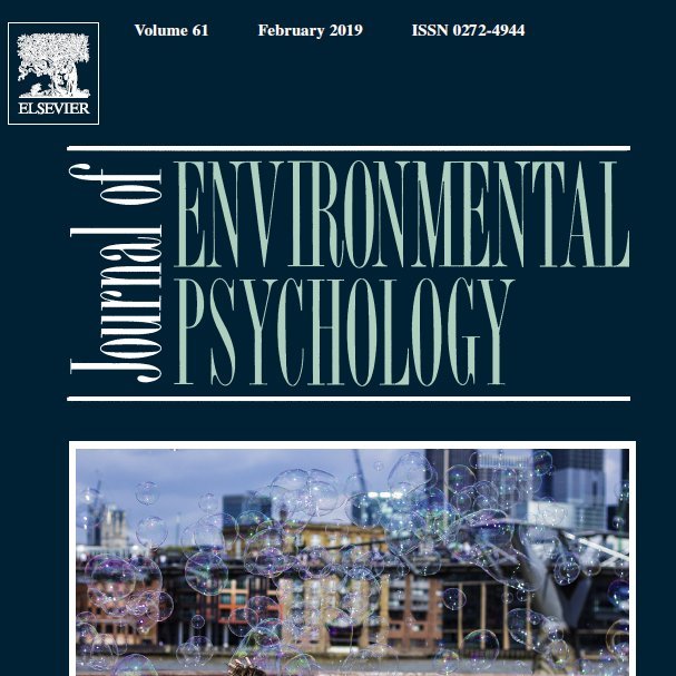 Official twitter account of the Journal of Environmental Psychology.