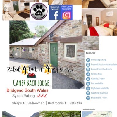 A Modern holiday Cottage, in a picturesque location on the Hilltop of Blackmill South Wales, once an old barn now restored into a 🐾Friendly Cosy Cottage.